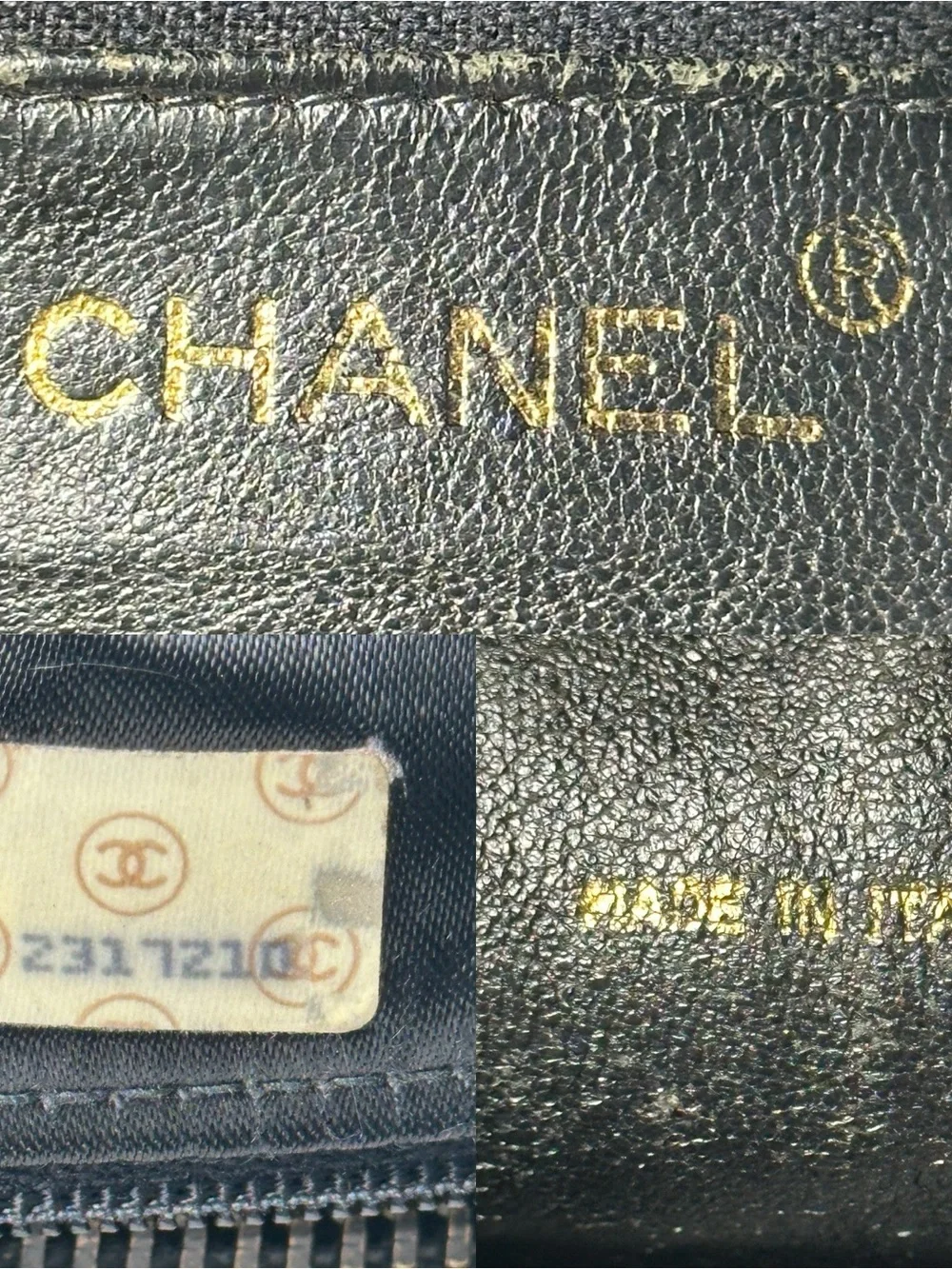 CHANEL Black Quilted Lambskin Crossbody with Tassel and Chain